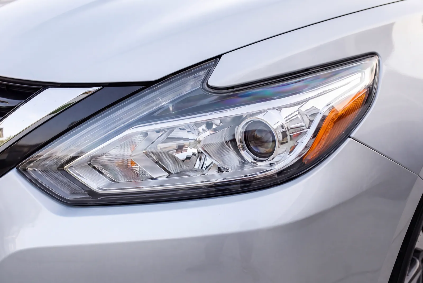 Nissan Altima — headlight restoration by AutoKlean