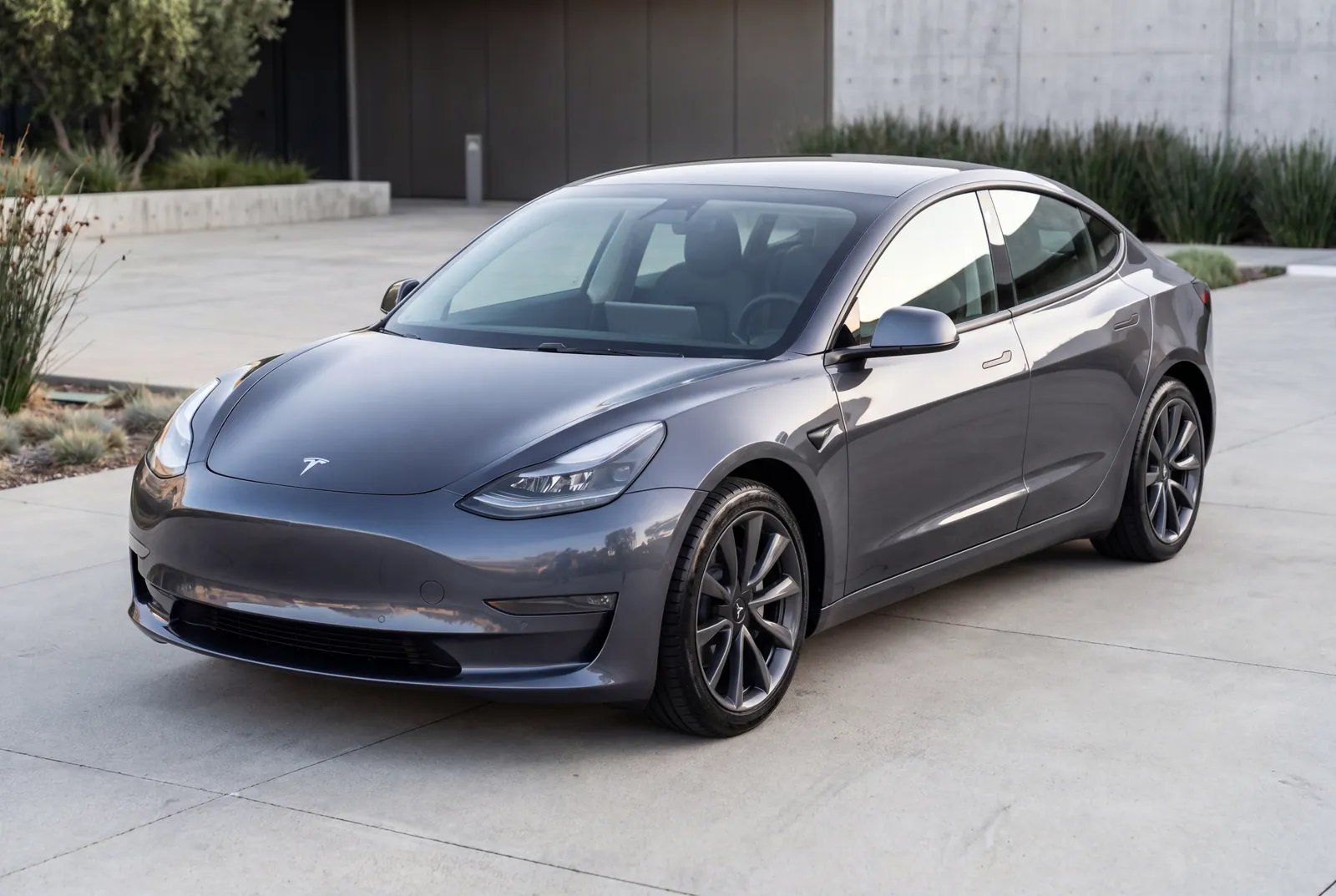 Tesla Model 3 — paint correction by AutoKlean